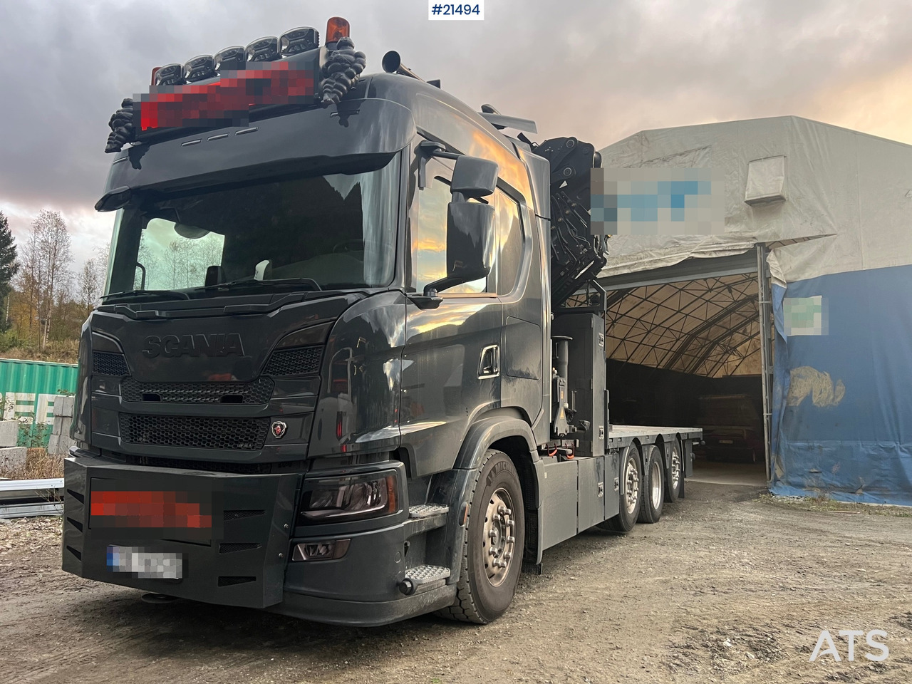 Scania G560 - Kraanaga veoauto: pilt 1 Scania G560 - Kraanaga veoauto: pilt 1