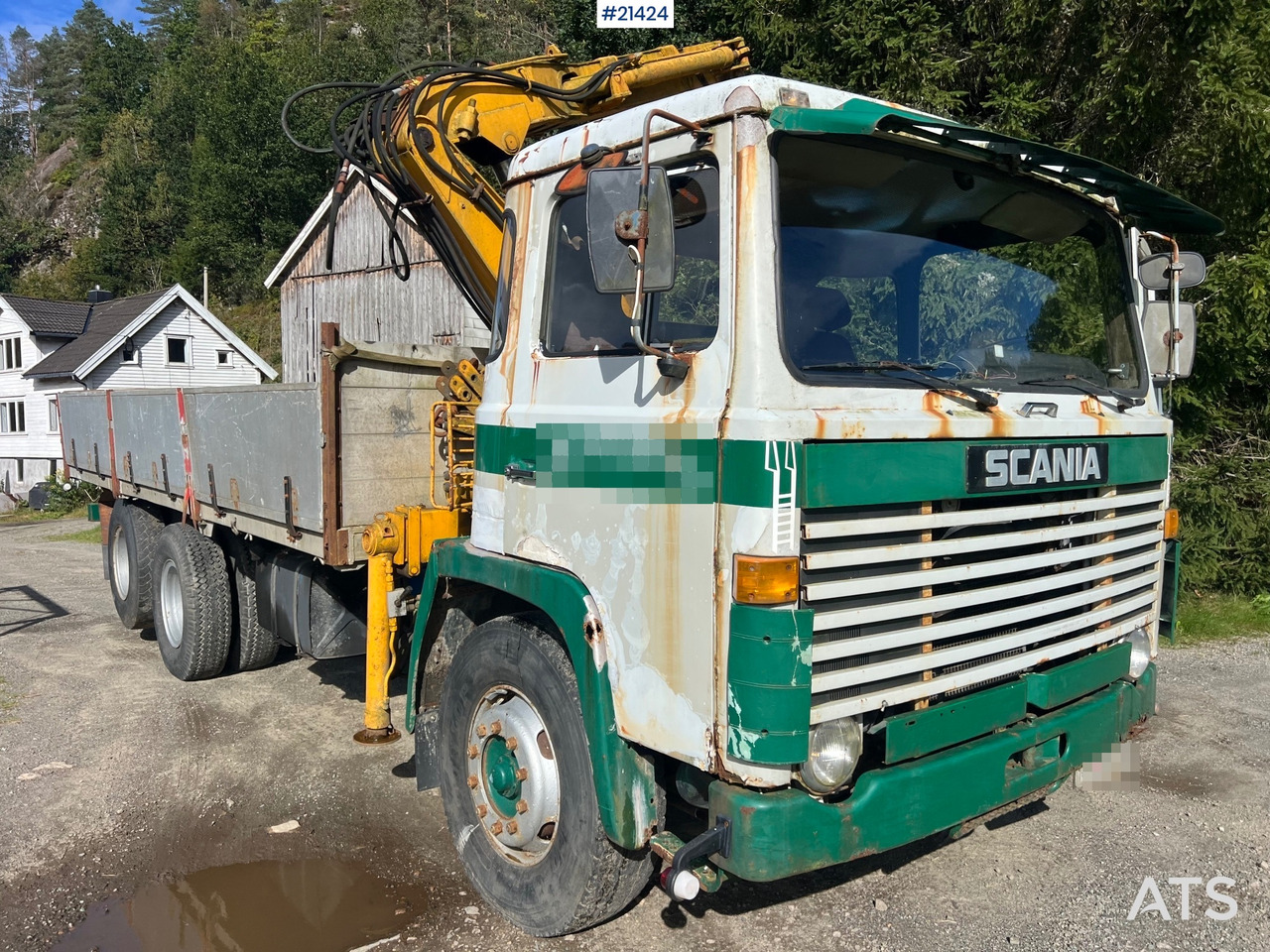 Scania LB 81 - Kraanaga veoauto: pilt 2 Scania LB 81 - Kraanaga veoauto: pilt 2