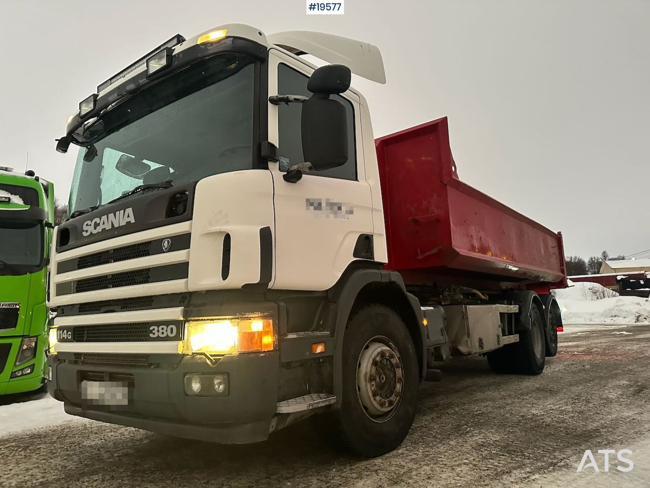 Scania P114 - Konkstõstukiga veoauto: pilt 1 Scania P114 - Konkstõstukiga veoauto: pilt 1
