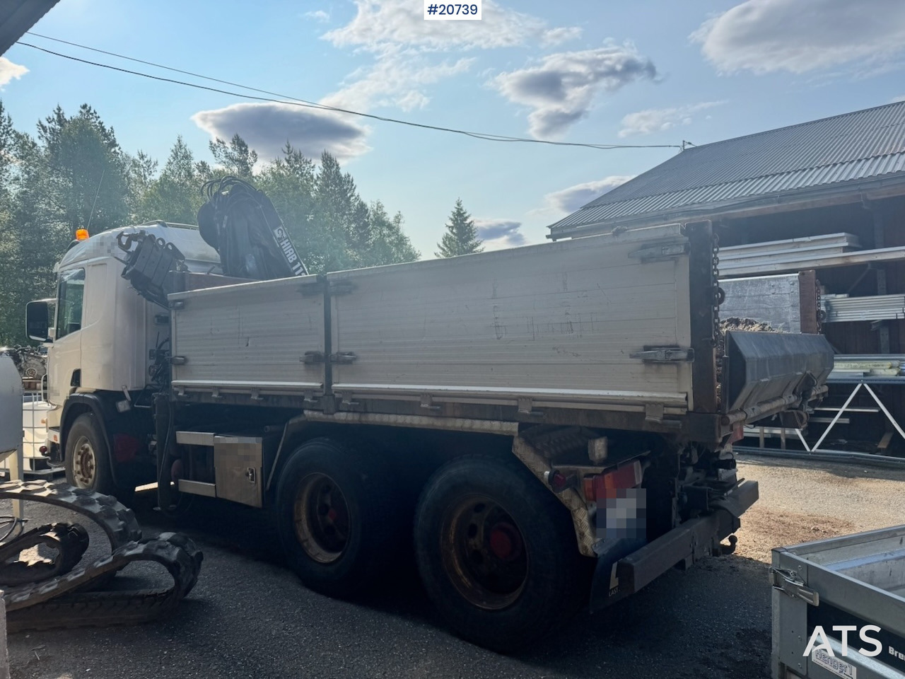 Scania P124 - Madelveok/ Platvormveok, Kraanaga veoauto: pilt 5 Scania P124 - Madelveok/ Platvormveok, Kraanaga veoauto: pilt 5
