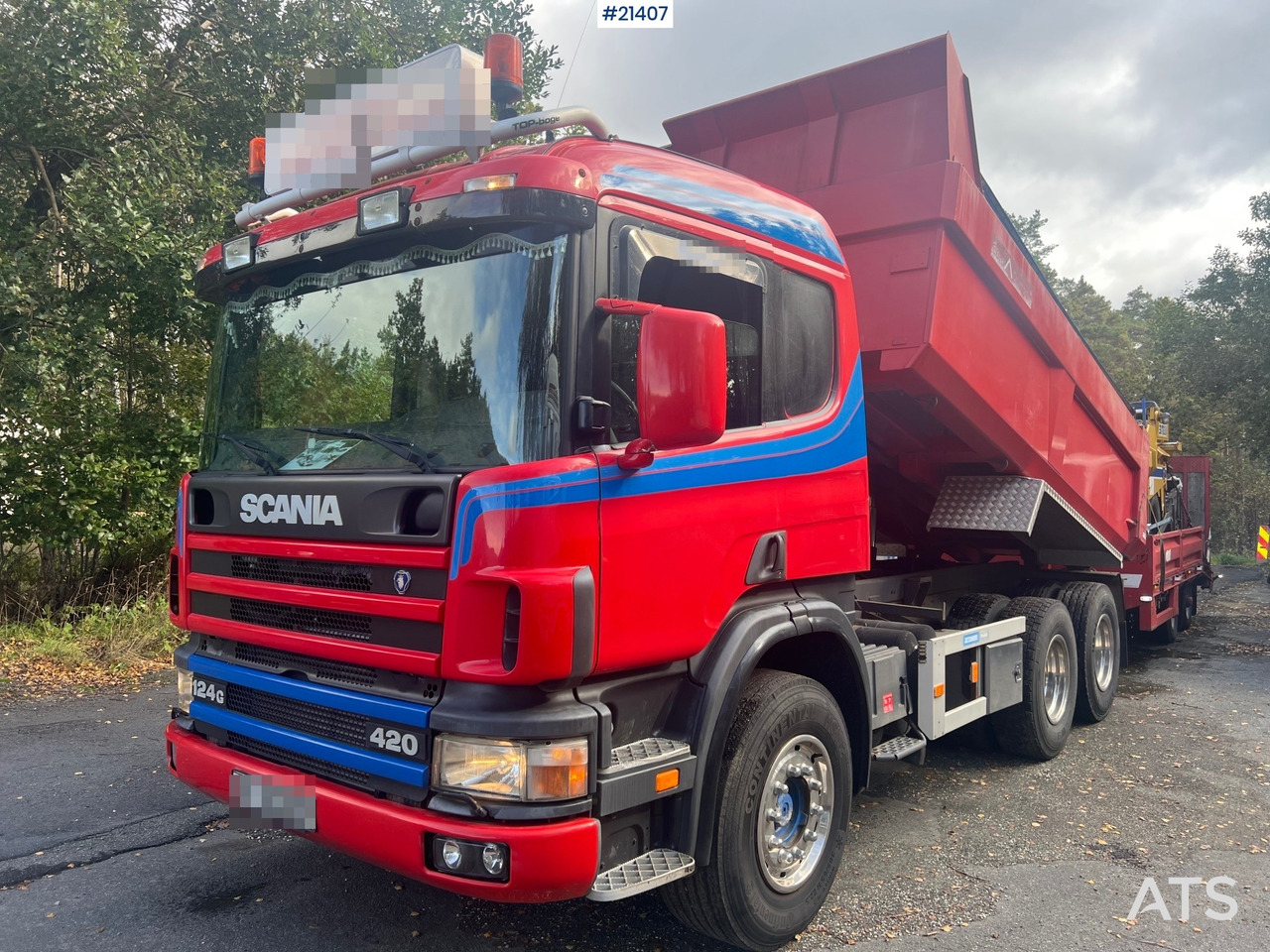 Scania P124G - Kallurauto: pilt 1 Scania P124G - Kallurauto: pilt 1