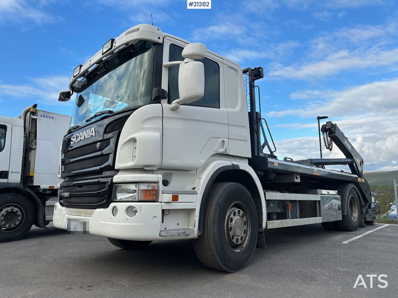 Scania P280 - Nöörtõstukiga veoauto: pilt 1 Scania P280 - Nöörtõstukiga veoauto: pilt 1