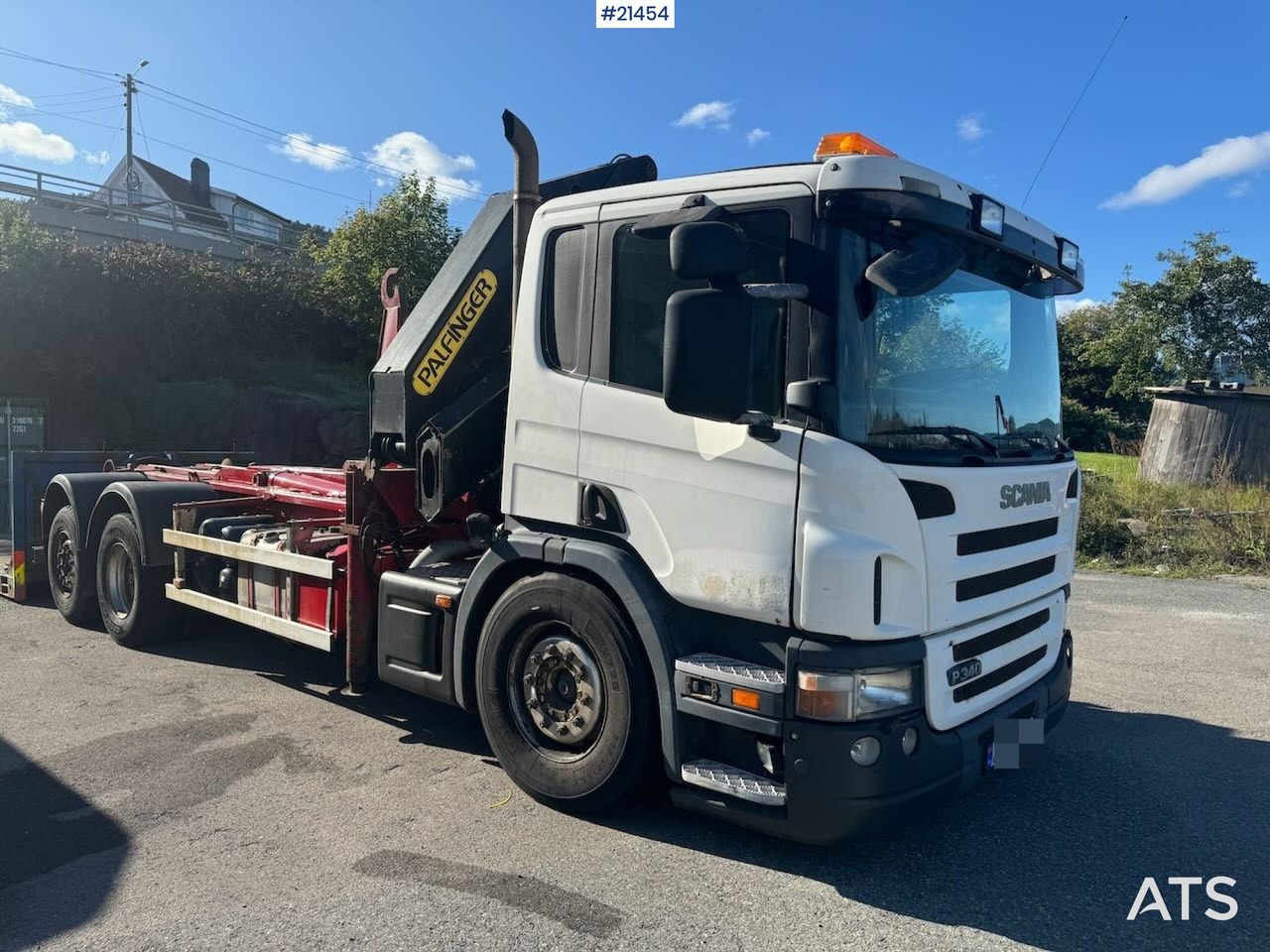 Scania P340 - Kraanaga veoauto: pilt 2 Scania P340 - Kraanaga veoauto: pilt 2