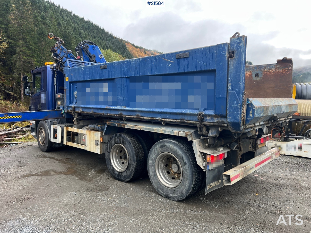 Scania P380 6x2 kranbil m/tipp, m/14t/ og m/Hiab kran - Kraanaga veoauto: pilt 5 Scania P380 6x2 kranbil m/tipp, m/14t/ og m/Hiab kran - Kraanaga veoauto: pilt 5