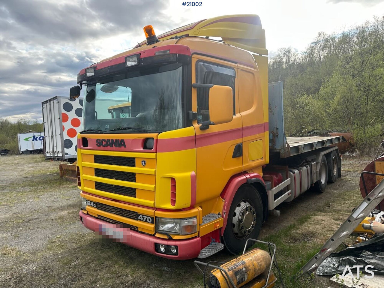 Scania R124 - Konkstõstukiga veoauto: pilt 4 Scania R124 - Konkstõstukiga veoauto: pilt 4
