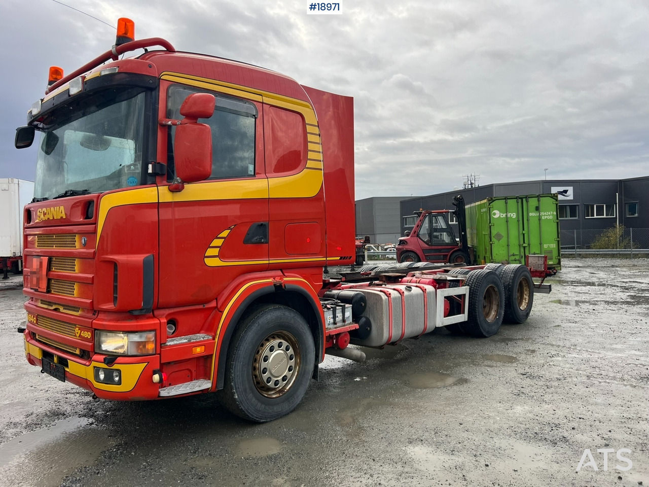 Scania R164 - Kabiinišassiiga veoauto: pilt 1 Scania R164 - Kabiinišassiiga veoauto: pilt 1