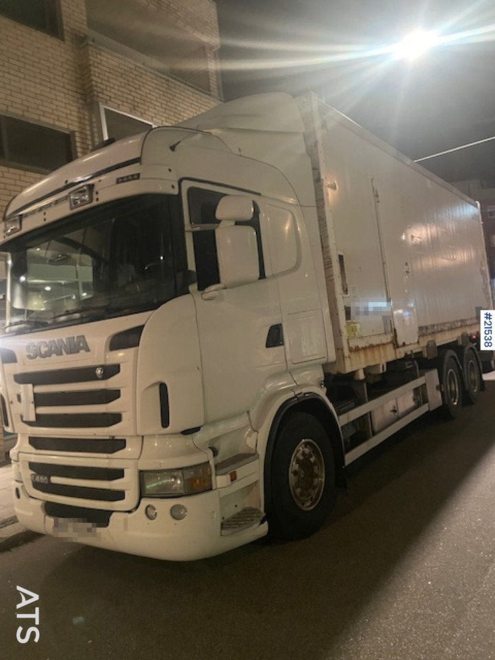 Scania R480 Skapbil m/ 2t lift - Kasti veoauto: pilt 1 Scania R480 Skapbil m/ 2t lift - Kasti veoauto: pilt 1
