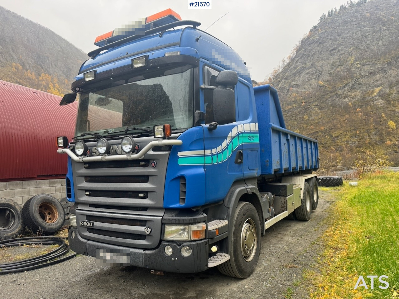 Scania R500 Krokbil m/ Kasse - Konkstõstukiga veoauto: pilt 1 Scania R500 Krokbil m/ Kasse - Konkstõstukiga veoauto: pilt 1