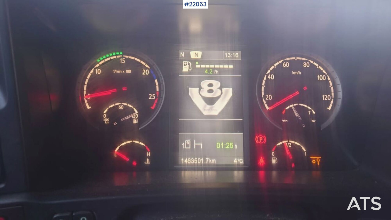 Scania R620 Chassis - Furgoonpoolhaagis: pilt 5 Scania R620 Chassis - Furgoonpoolhaagis: pilt 5