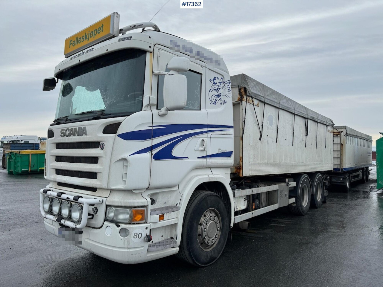 Scania Scania R620 kornbil m/ Hengsrød påbygg - Kasti veoauto: pilt 1 Scania Scania R620 kornbil m/ Hengsrød påbygg - Kasti veoauto: pilt 1