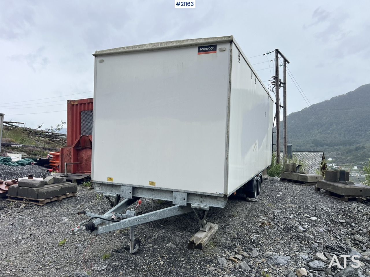 Scanvogn Boligbrakke - Ehitusmahuti, Haagis: pilt 2 Scanvogn Boligbrakke - Ehitusmahuti, Haagis: pilt 2