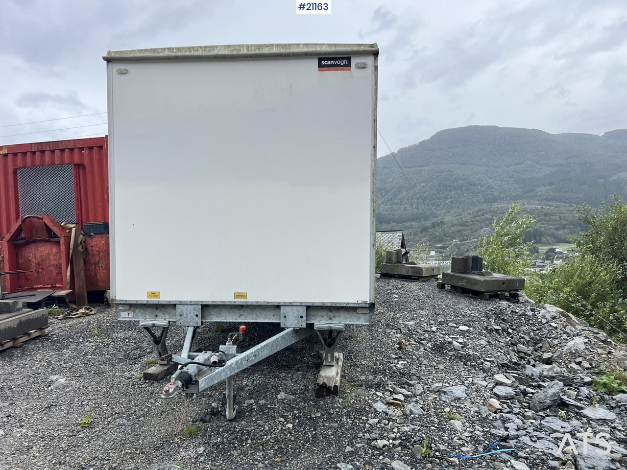 Scanvogn Boligbrakke - Ehitusmahuti, Haagis: pilt 3 Scanvogn Boligbrakke - Ehitusmahuti, Haagis: pilt 3