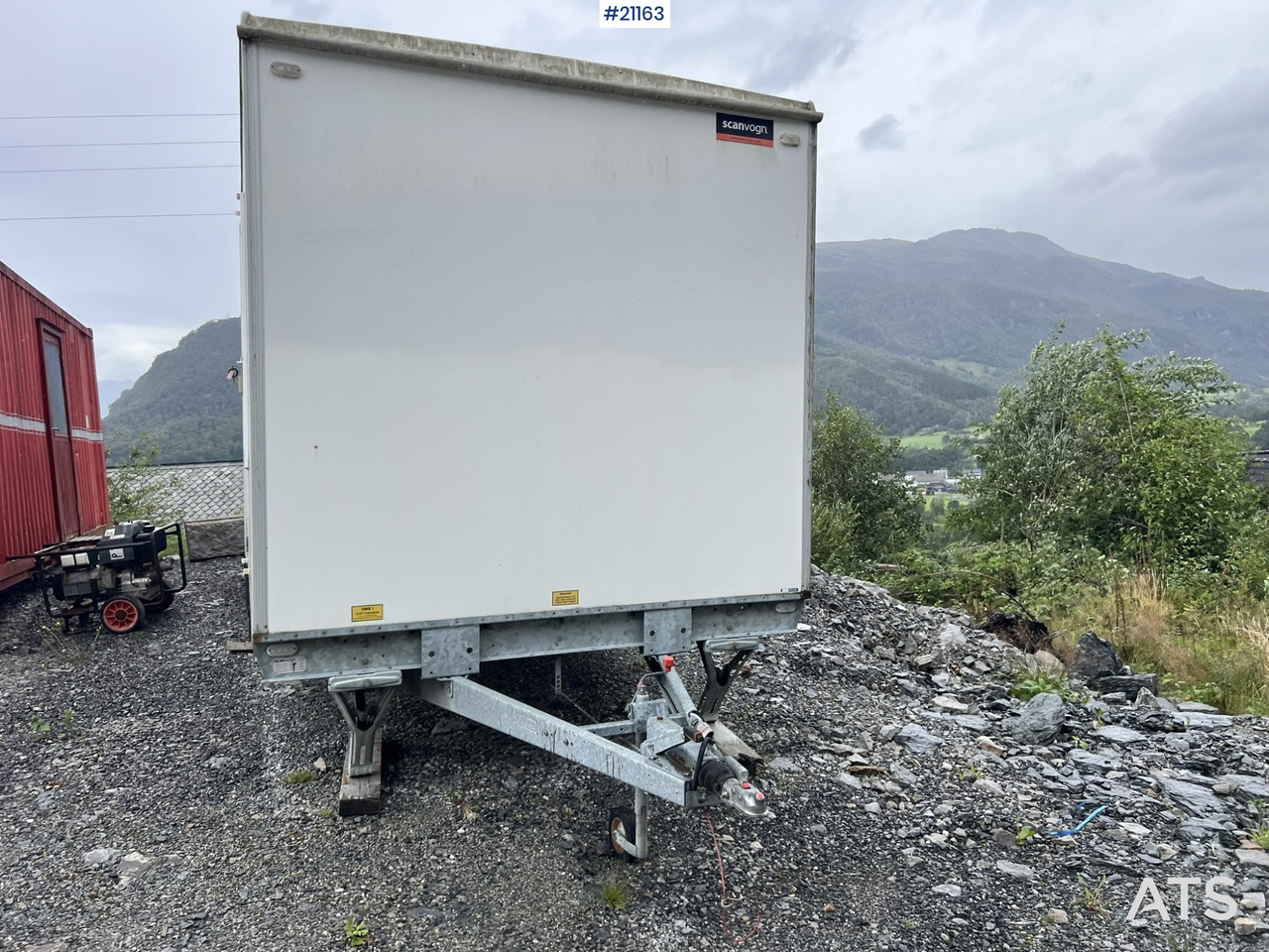 Scanvogn Boligbrakke - Ehitusmahuti, Haagis: pilt 5 Scanvogn Boligbrakke - Ehitusmahuti, Haagis: pilt 5