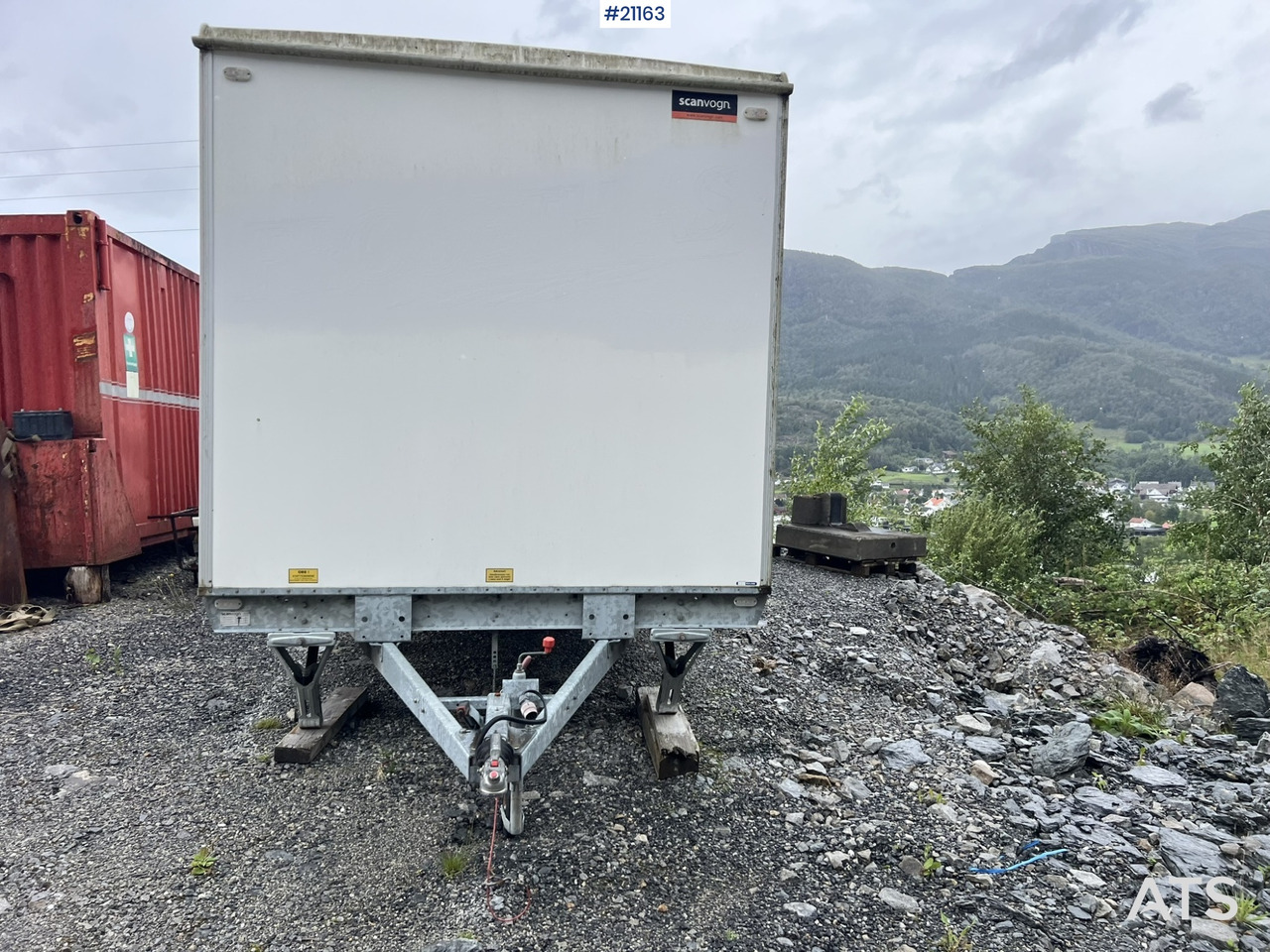 Scanvogn Boligbrakke - Ehitusmahuti, Haagis: pilt 4 Scanvogn Boligbrakke - Ehitusmahuti, Haagis: pilt 4