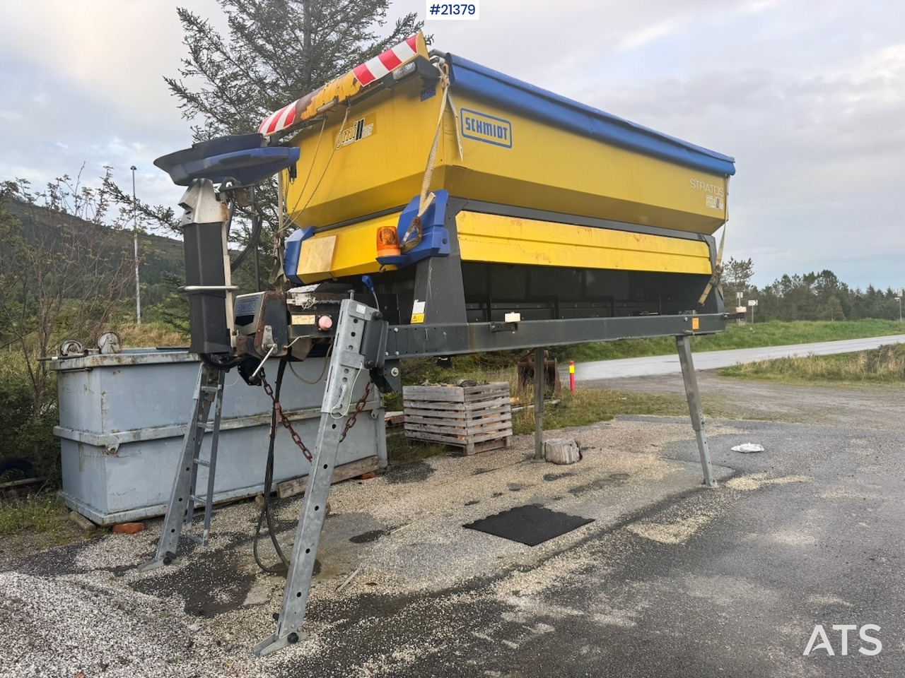 Schmidt 2015 Schmidt Stratos Spreder – Lastebilmontert – 9m3 - Liiva-/ Soolajaotur: pilt 3 Schmidt 2015 Schmidt Stratos Spreder – Lastebilmontert – 9m3 - Liiva-/ Soolajaotur: pilt 3