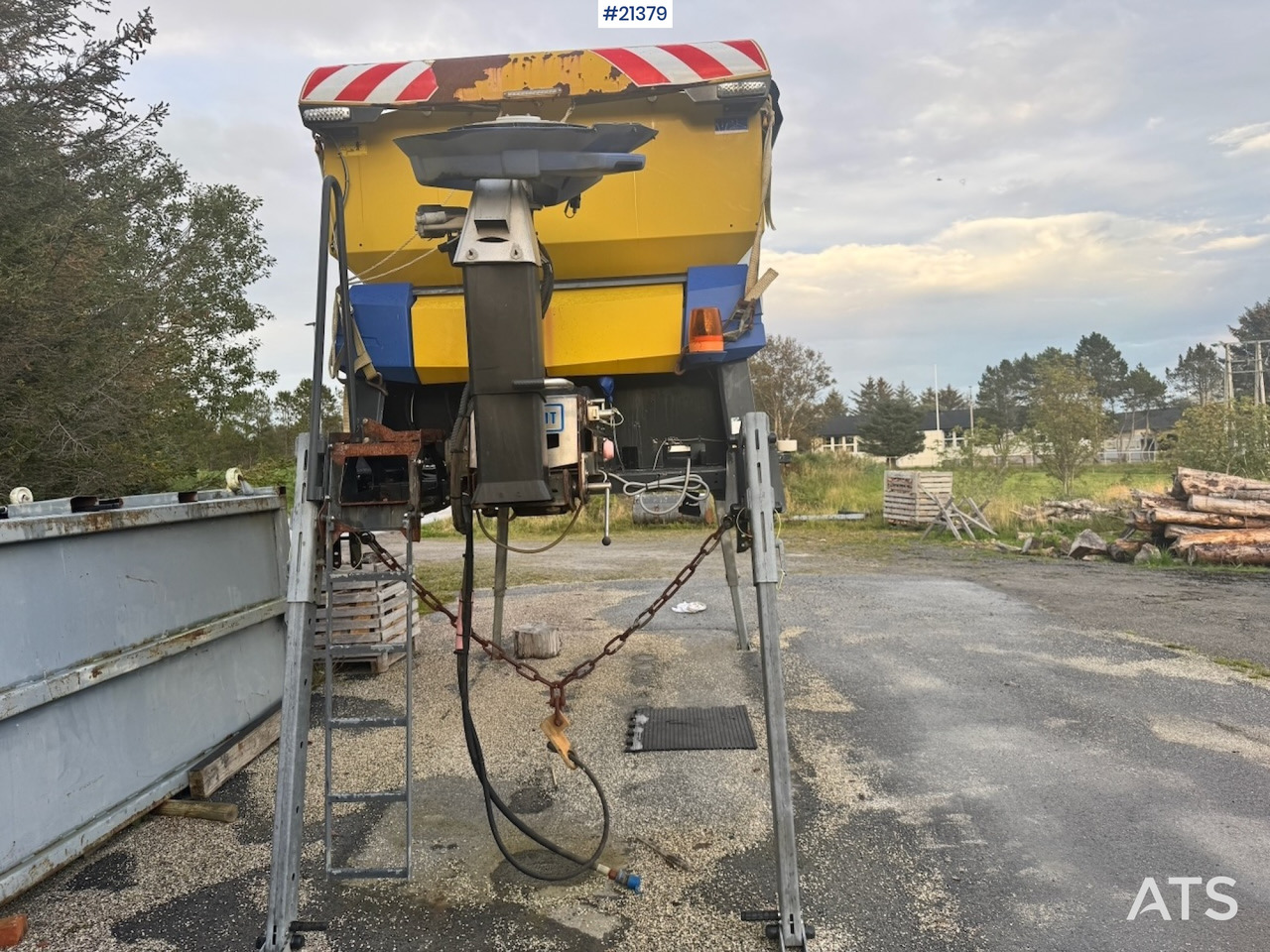 Schmidt 2015 Schmidt Stratos Spreder – Lastebilmontert – 9m3 - Liiva-/ Soolajaotur: pilt 4 Schmidt 2015 Schmidt Stratos Spreder – Lastebilmontert – 9m3 - Liiva-/ Soolajaotur: pilt 4