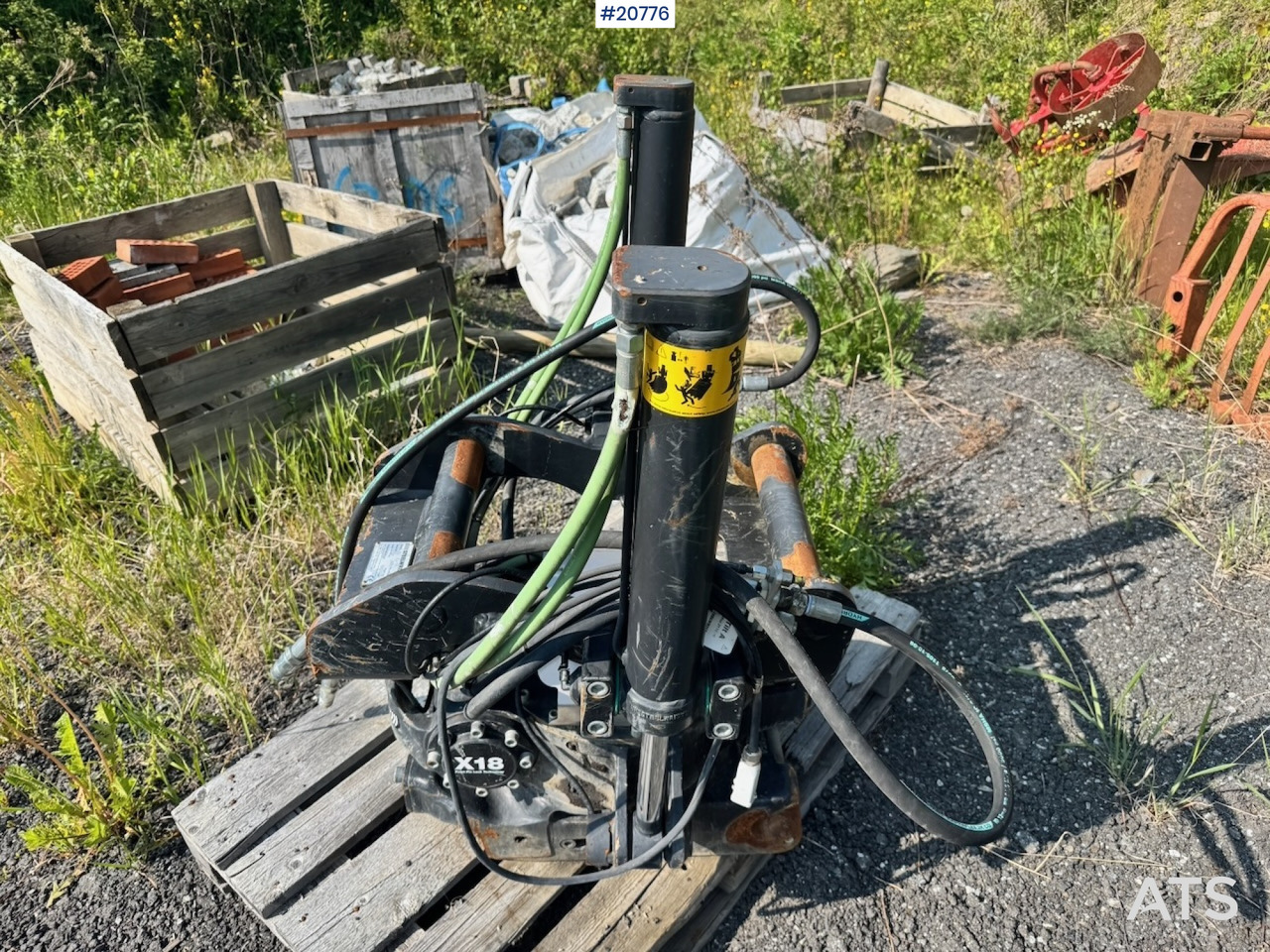 Steelwrist X18 Rototilt - Kallutav pöördpea - Ehitusmasinad: pilt 4 Steelwrist X18 Rototilt - Kallutav pöördpea - Ehitusmasinad: pilt 4