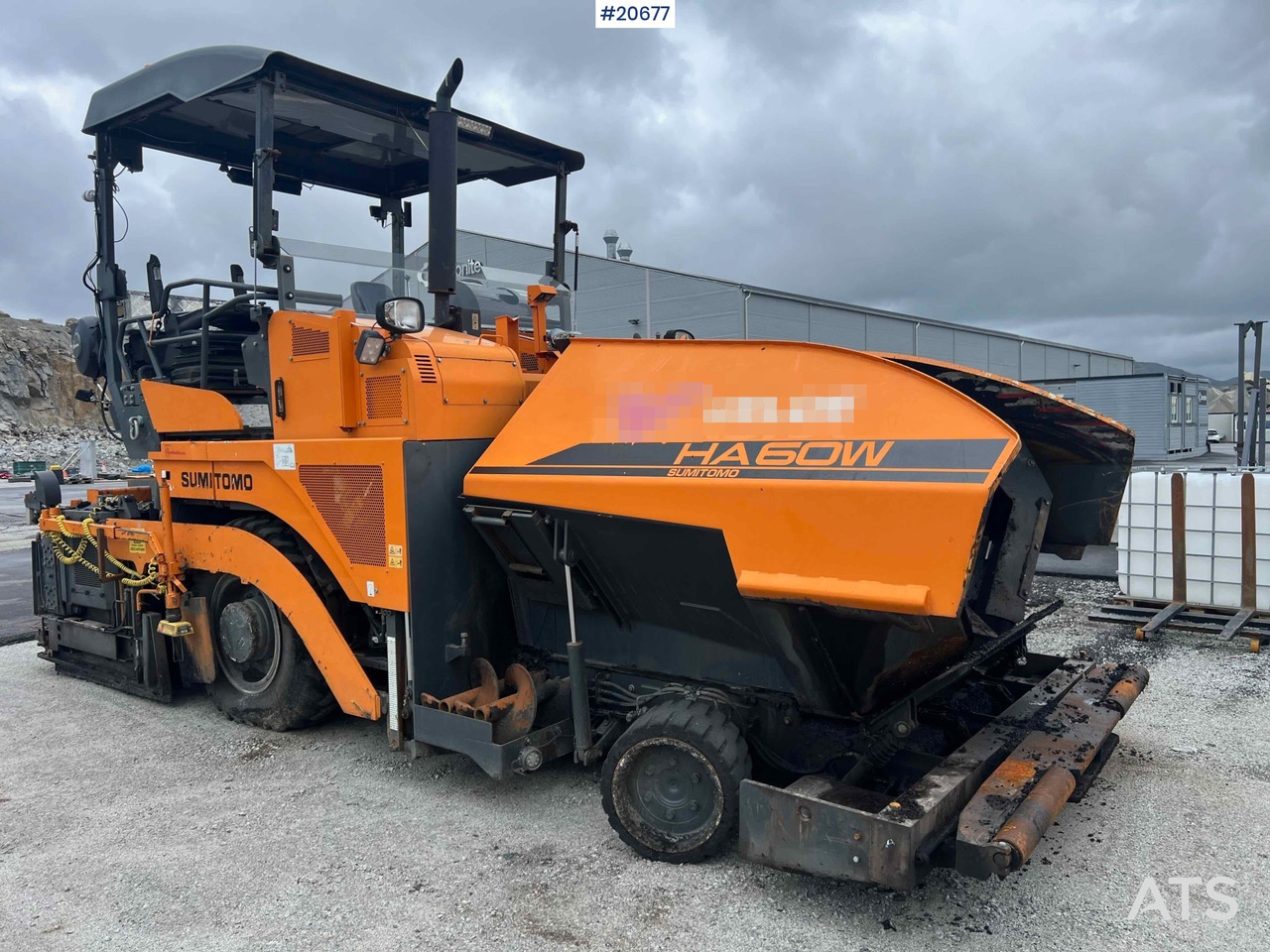 Sumitomo HA60W-8 - Asfaldimasin: pilt 1 Sumitomo HA60W-8 - Asfaldimasin: pilt 1