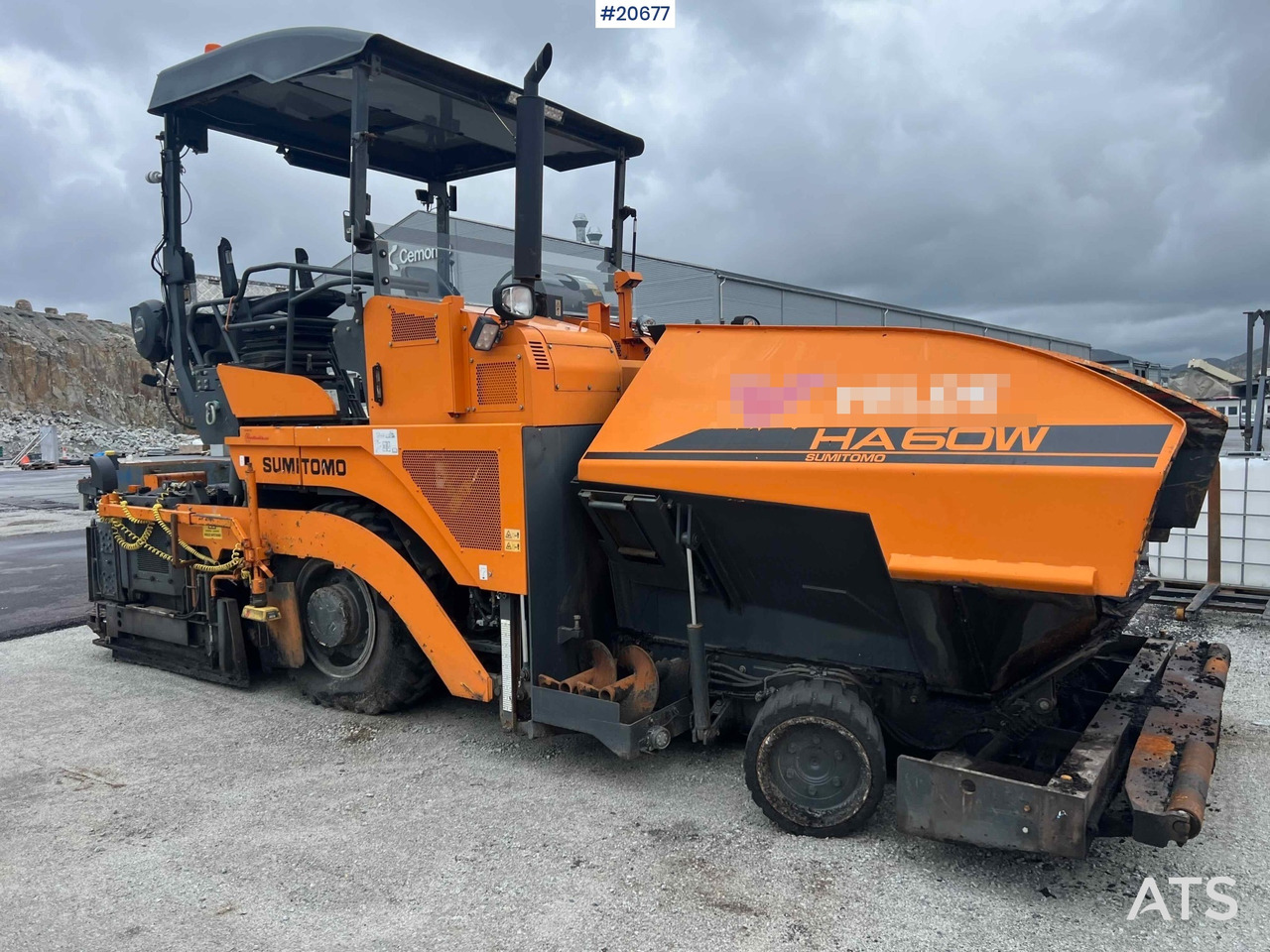 Sumitomo HA60W-8 - Asfaldimasin: pilt 2 Sumitomo HA60W-8 - Asfaldimasin: pilt 2