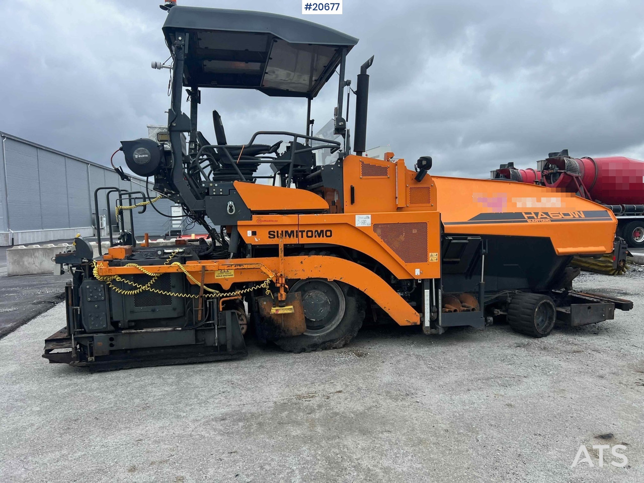 Sumitomo HA60W-8 - Asfaldimasin: pilt 5 Sumitomo HA60W-8 - Asfaldimasin: pilt 5