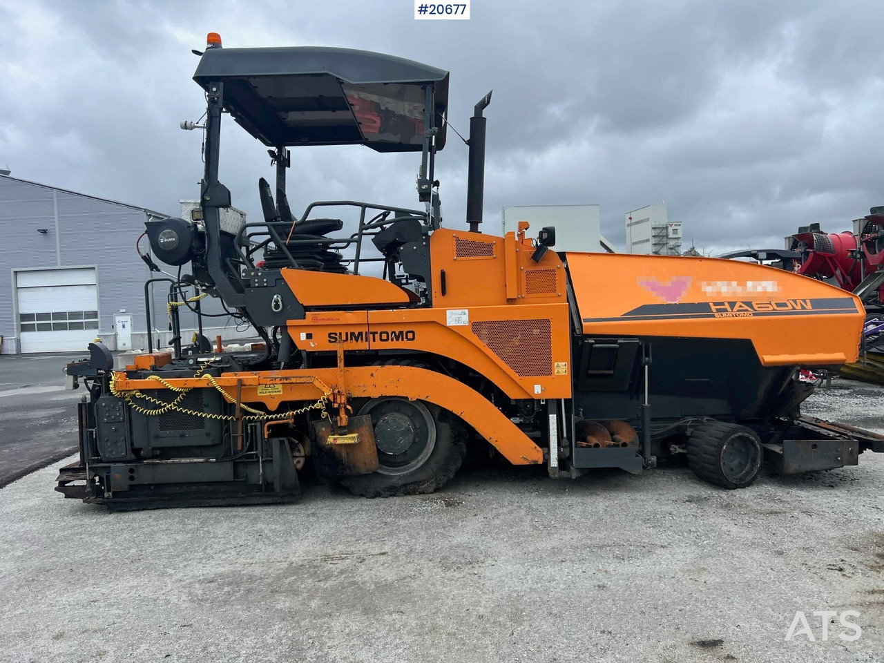 Sumitomo HA60W-8 - Asfaldimasin: pilt 4 Sumitomo HA60W-8 - Asfaldimasin: pilt 4