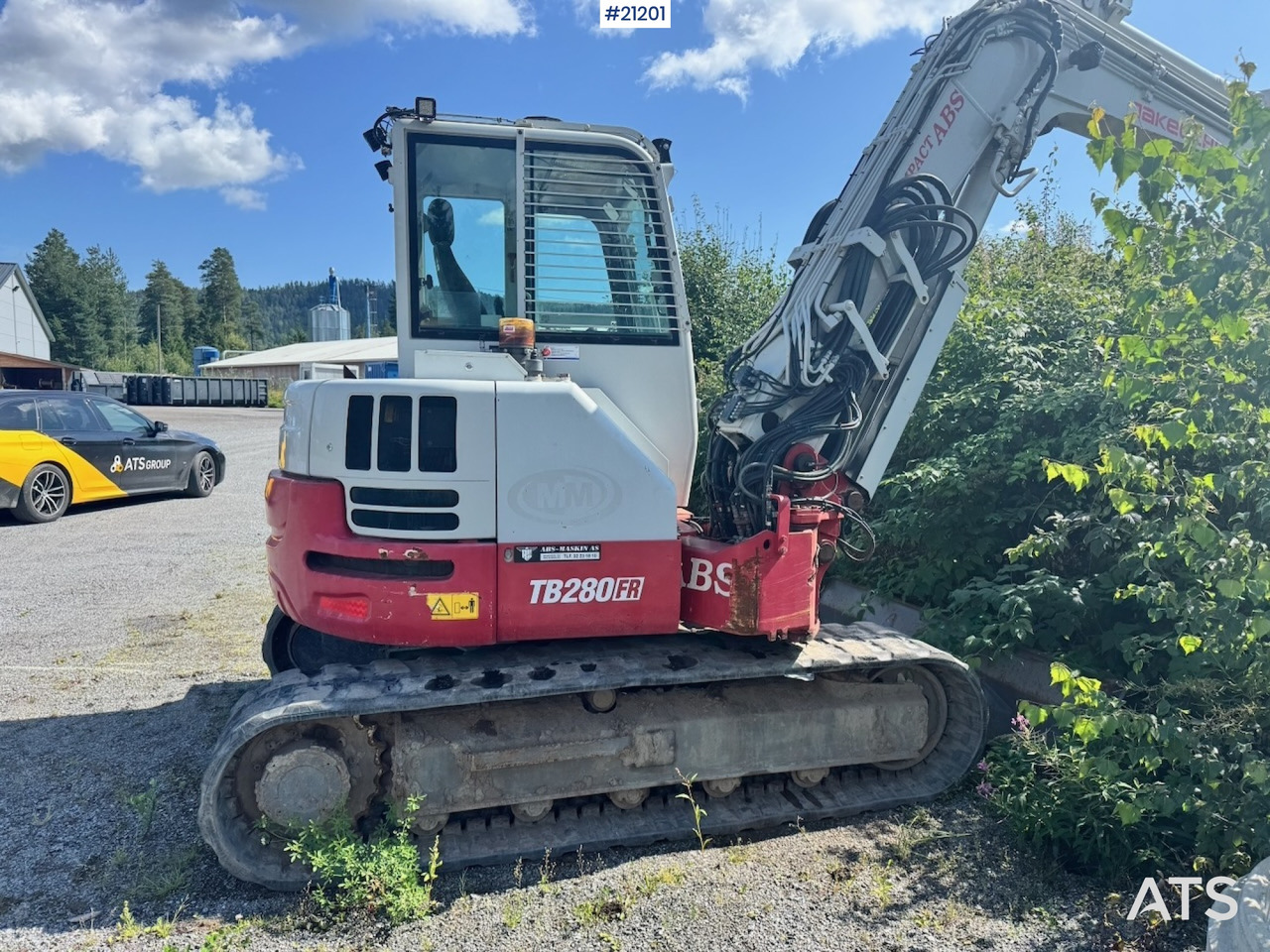 Takeuchi TB280FR - Lintekskavaator: pilt 5 Takeuchi TB280FR - Lintekskavaator: pilt 5