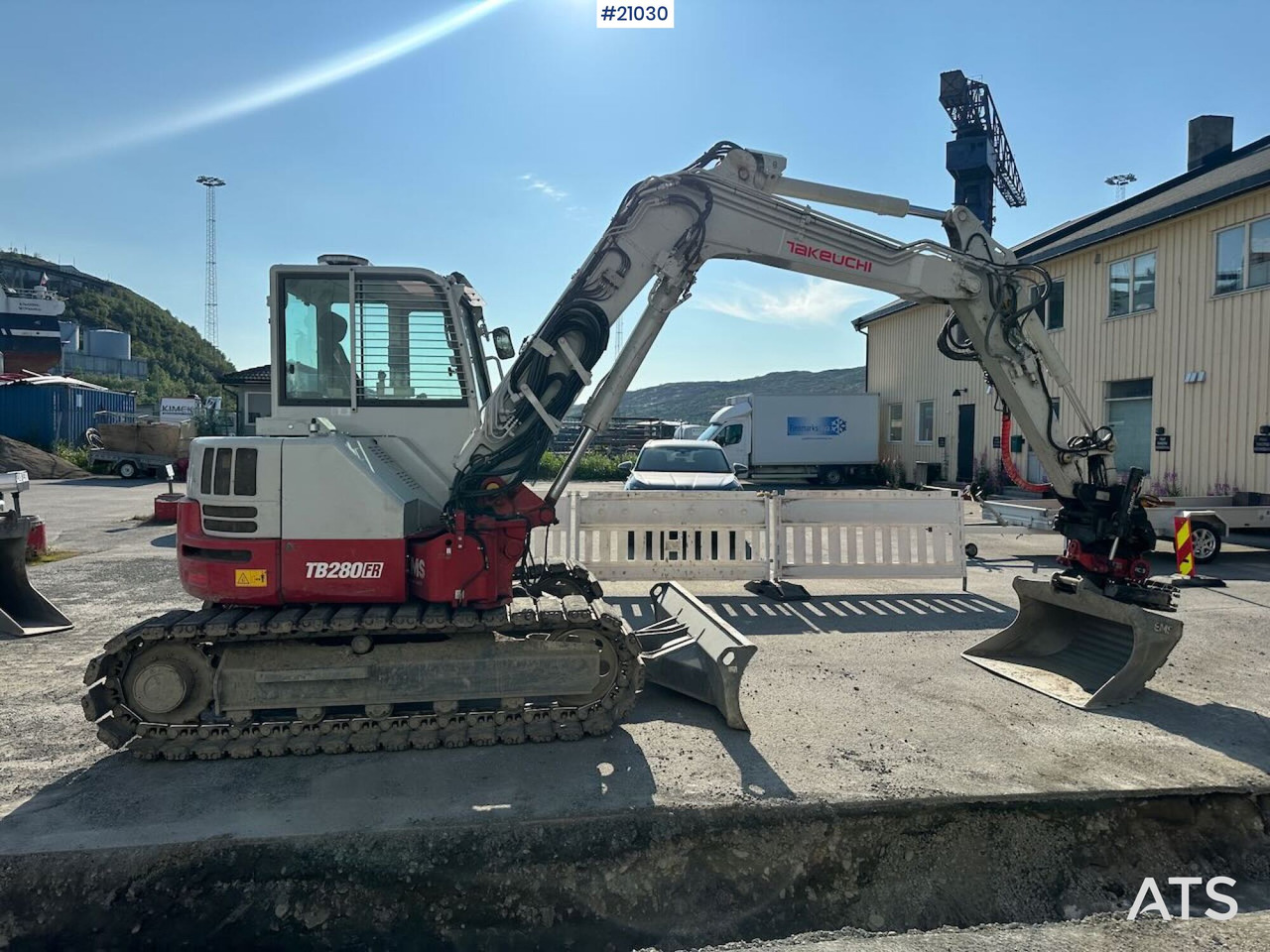 Takeuchi TB280FR - Miniekskavaator: pilt 4 Takeuchi TB280FR - Miniekskavaator: pilt 4