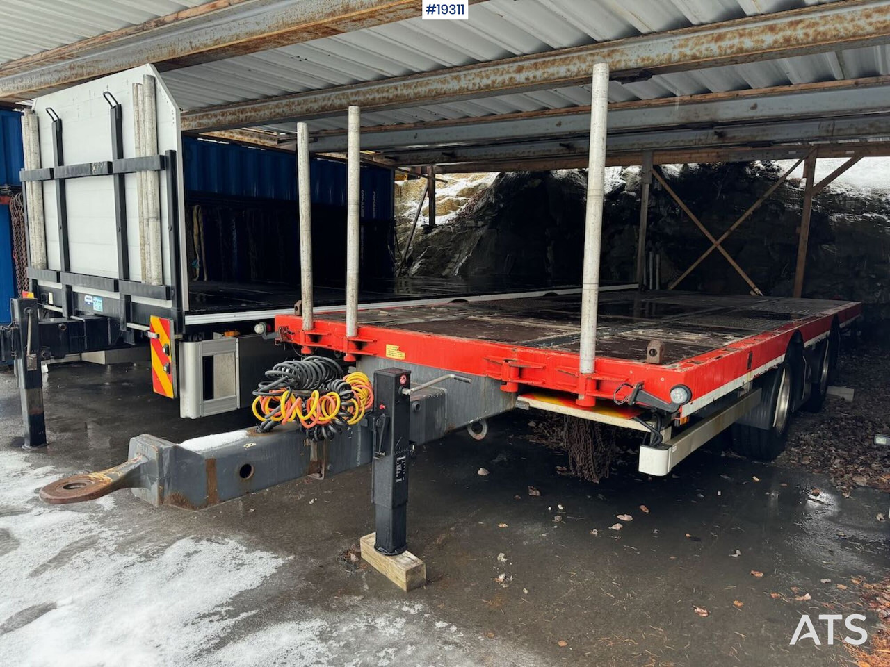 Trailer-Bygg plankjerre - Platvormhaagis/ Madelhaagis: pilt 1 Trailer-Bygg plankjerre - Platvormhaagis/ Madelhaagis: pilt 1