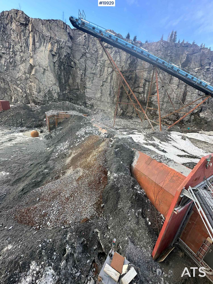 Tunellmater m/ transportband m/ nødstopp - Lintkonveier: pilt 4 Tunellmater m/ transportband m/ nødstopp - Lintkonveier: pilt 4