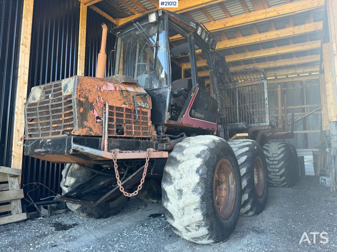 Valmet 840 - Forwarder: pilt 2 Valmet 840 - Forwarder: pilt 2