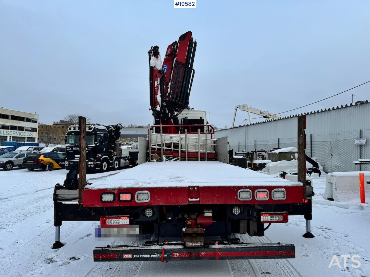 Volvo 2019 Volvo FH540 8x4 Tridem Kranbil m/ 50 t/m HMF kran m/ Jibb. Lite km og krantimer! - Kraanaga veoauto: pilt 4 Volvo 2019 Volvo FH540 8x4 Tridem Kranbil m/ 50 t/m HMF kran m/ Jibb. Lite km og krantimer! - Kraanaga veoauto: pilt 4