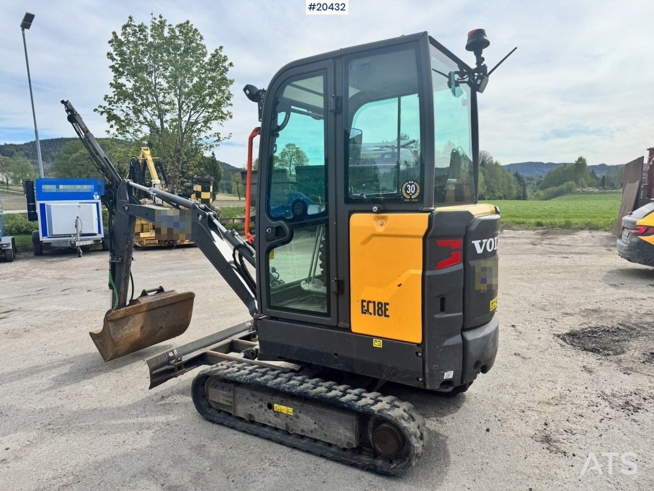 Volvo EC18E - Ekskavaator: pilt 3 Volvo EC18E - Ekskavaator: pilt 3