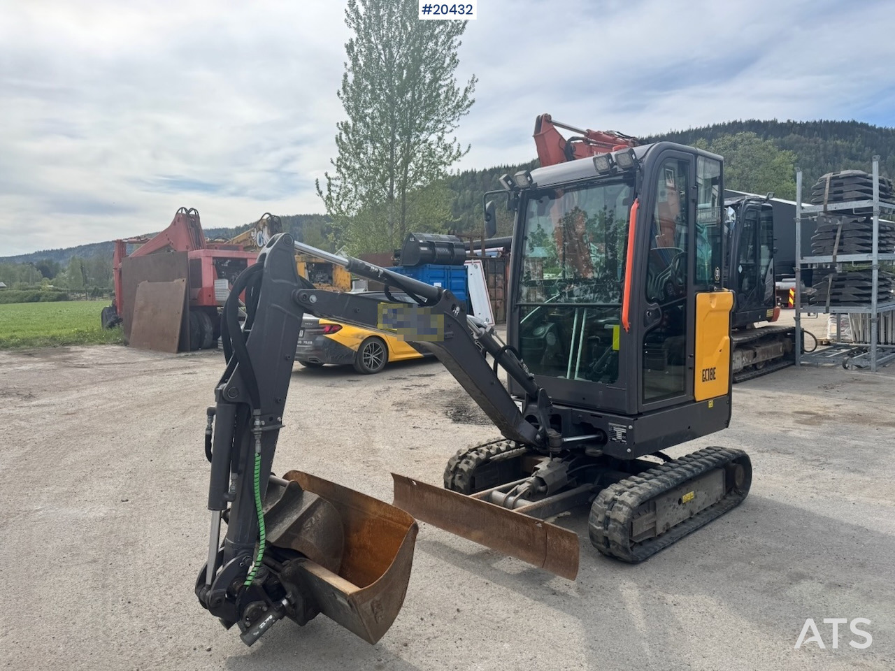 Volvo EC18E - Ekskavaator: pilt 1 Volvo EC18E - Ekskavaator: pilt 1