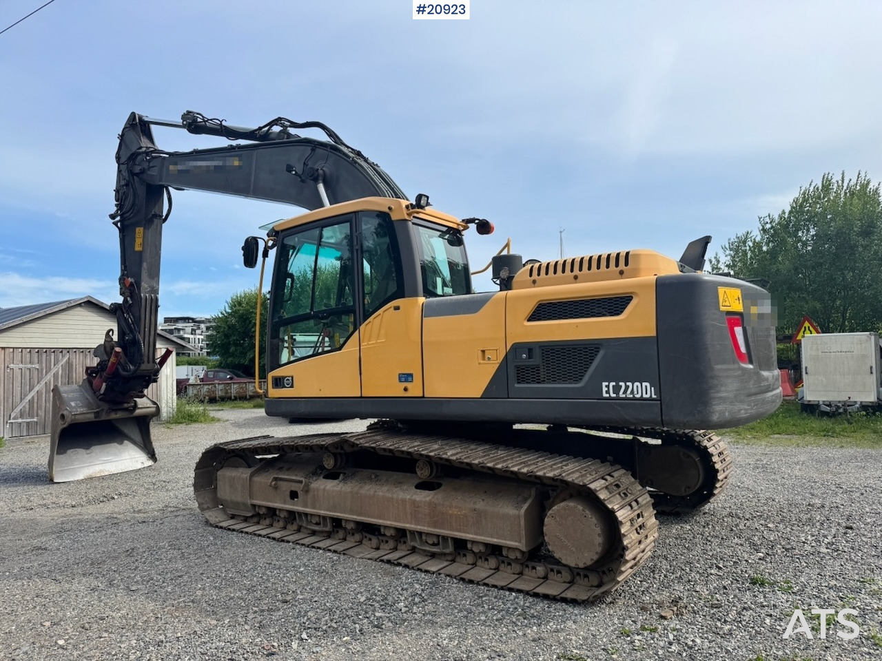 Volvo EC220DL - Lintekskavaator: pilt 4 Volvo EC220DL - Lintekskavaator: pilt 4