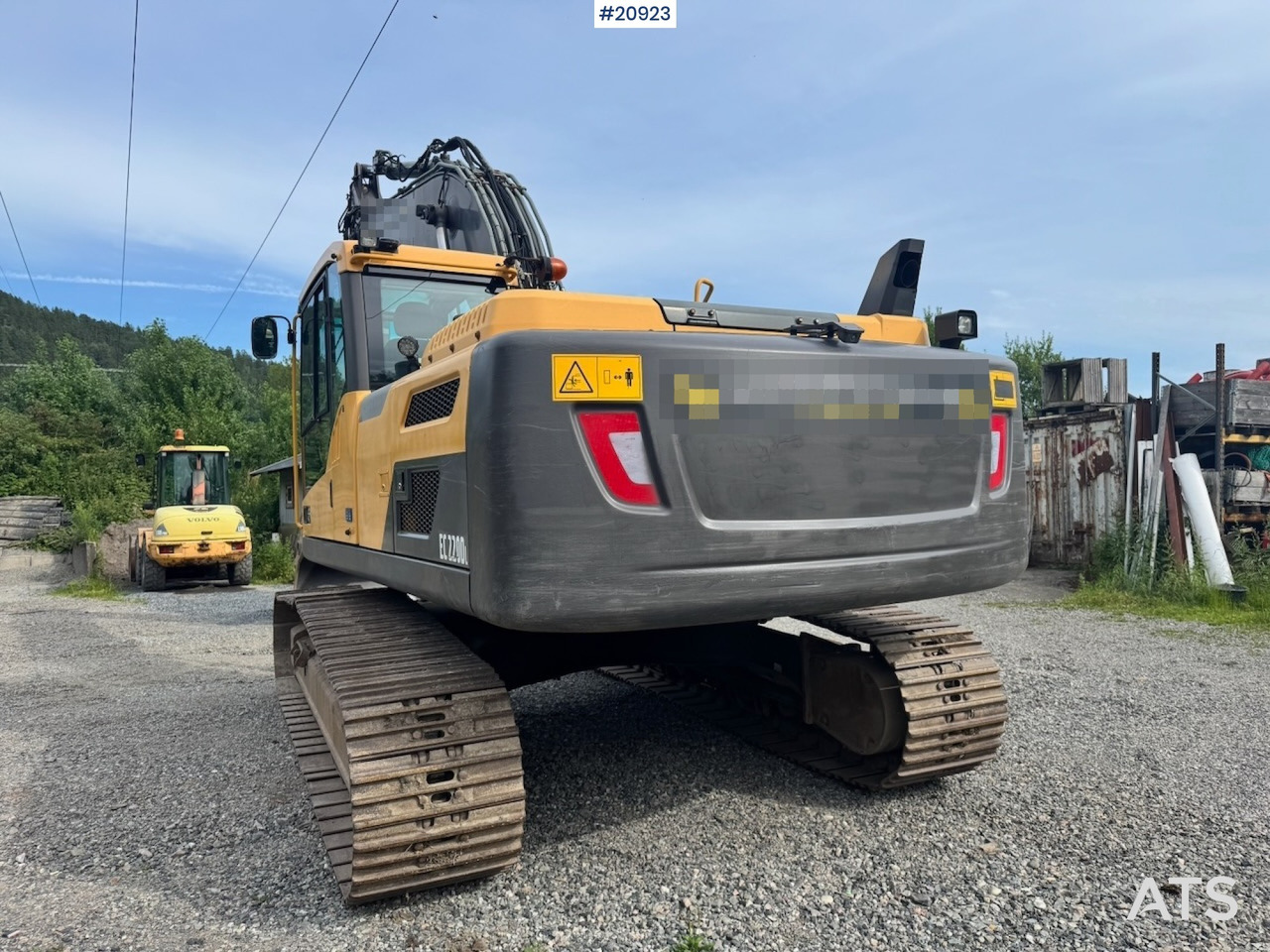 Volvo EC220DL - Lintekskavaator: pilt 5 Volvo EC220DL - Lintekskavaator: pilt 5