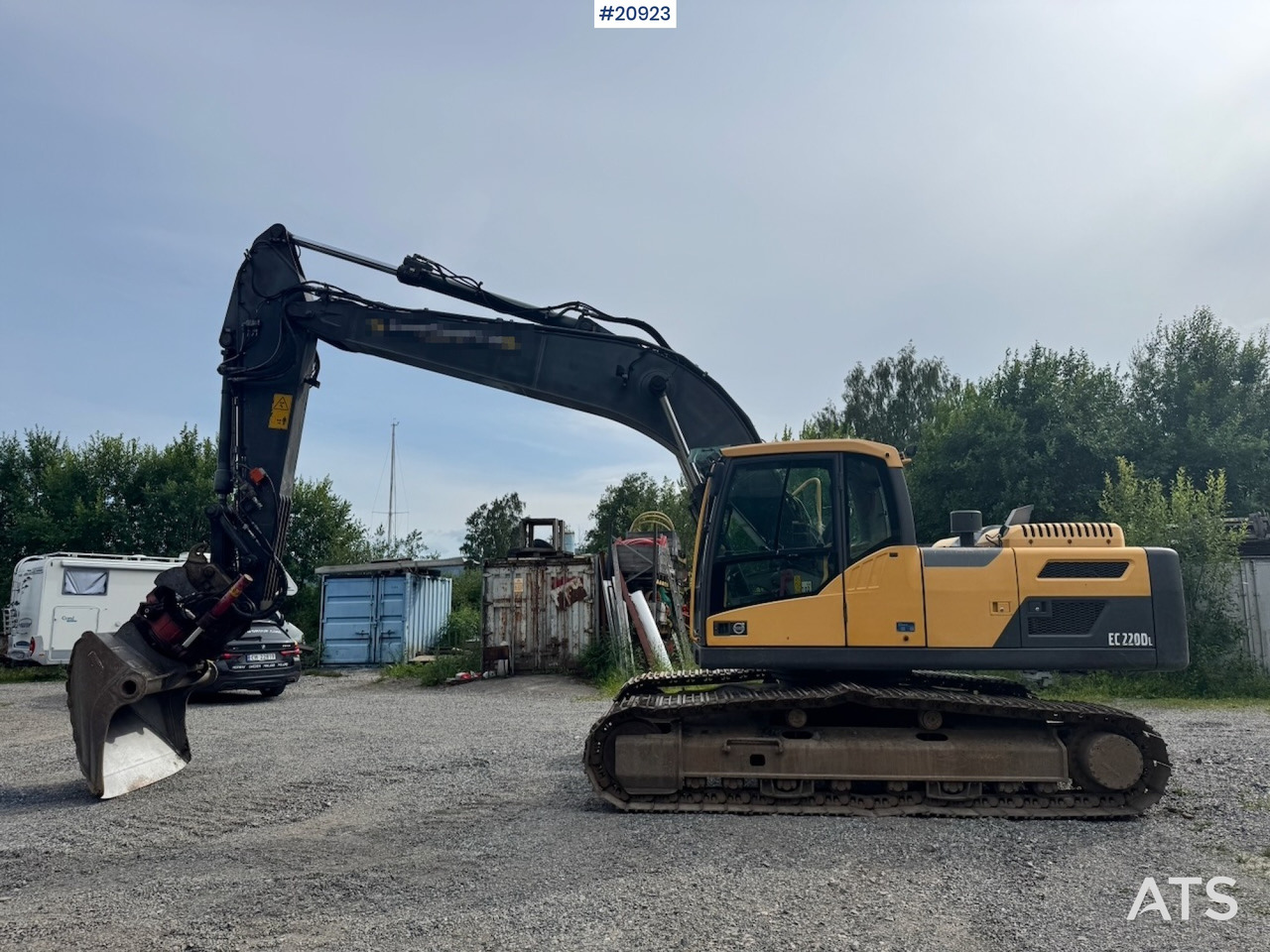 Volvo EC220DL - Lintekskavaator: pilt 3 Volvo EC220DL - Lintekskavaator: pilt 3