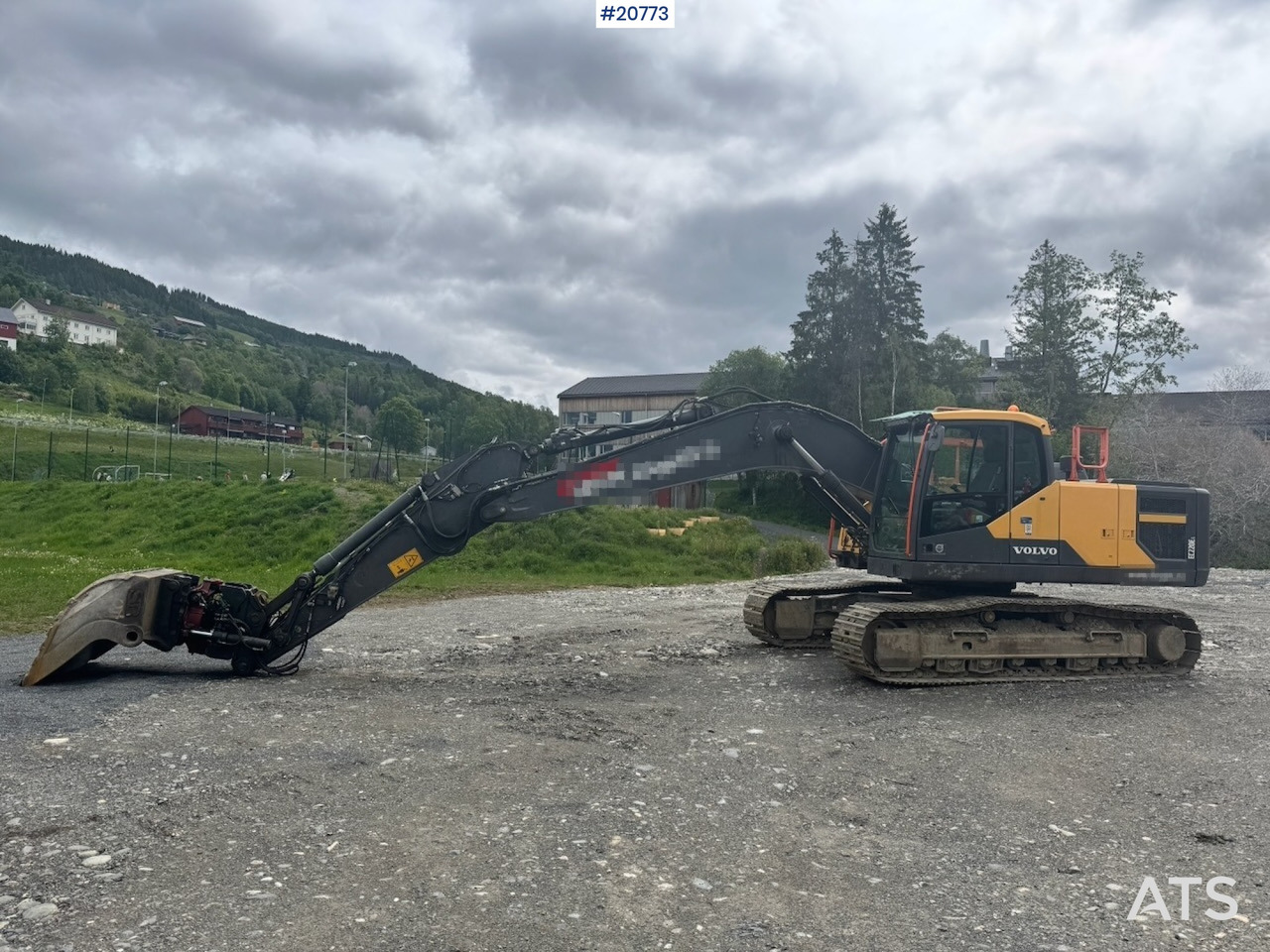 Volvo EC220EL - Lintekskavaator: pilt 1 Volvo EC220EL - Lintekskavaator: pilt 1