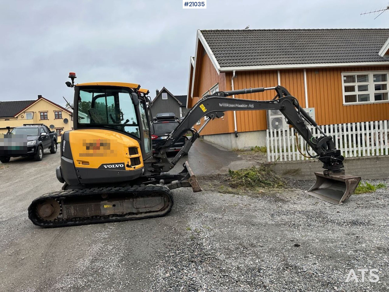 Volvo ECR 50D - Lintekskavaator: pilt 3 Volvo ECR 50D - Lintekskavaator: pilt 3