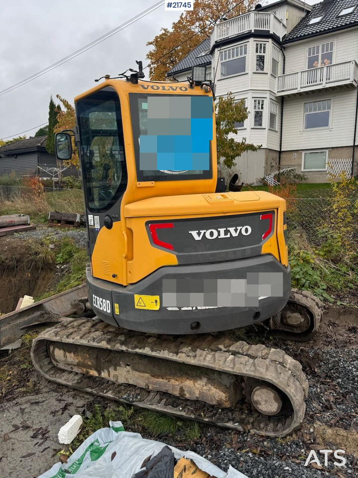 Volvo ECR58D Beltegraver m/ tilt og skuffe - Lintekskavaator: pilt 3 Volvo ECR58D Beltegraver m/ tilt og skuffe - Lintekskavaator: pilt 3