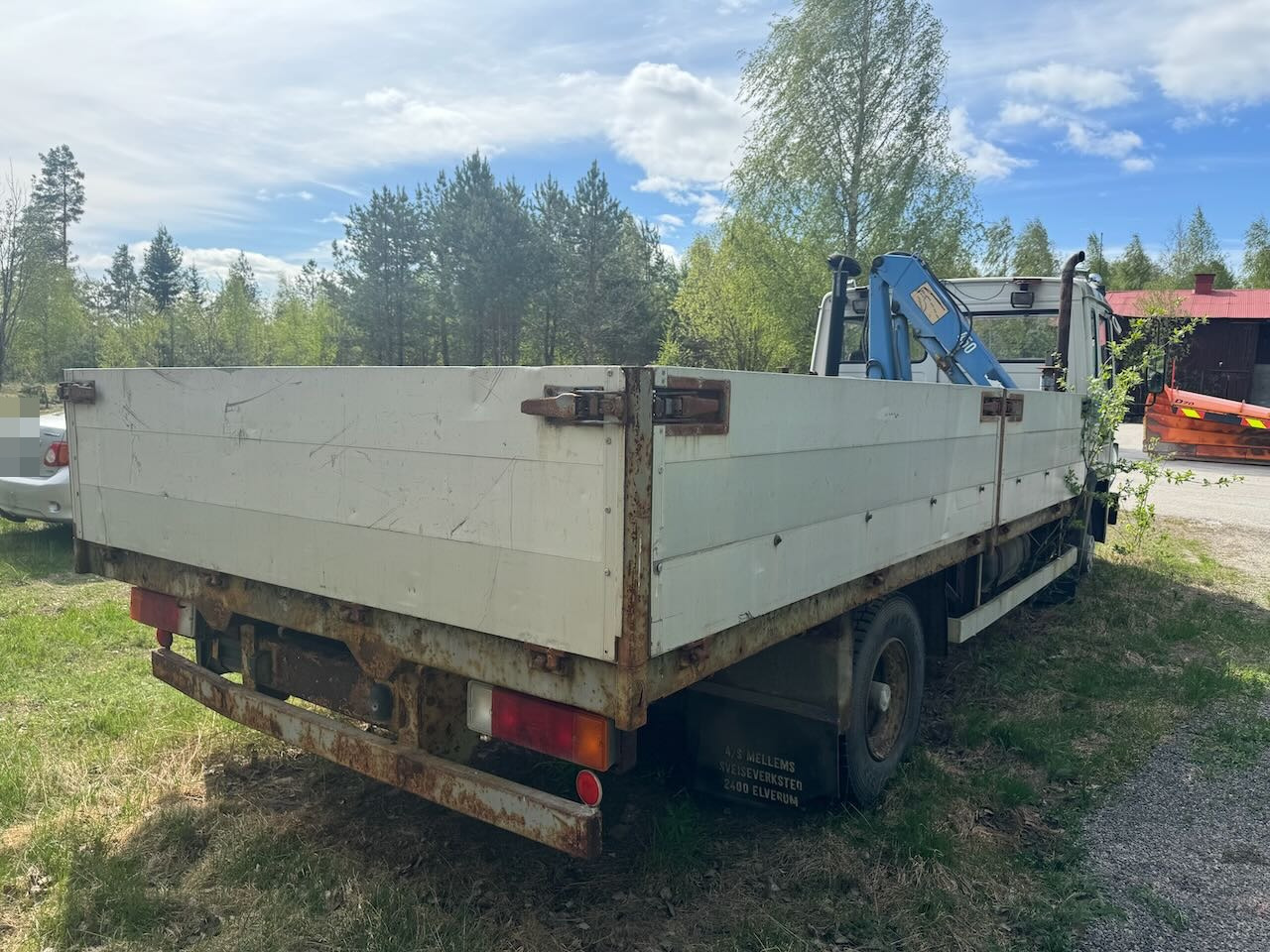 Volvo FL4 - Madelveok/ Platvormveok, Kraanaga veoauto: pilt 5 Volvo FL4 - Madelveok/ Platvormveok, Kraanaga veoauto: pilt 5