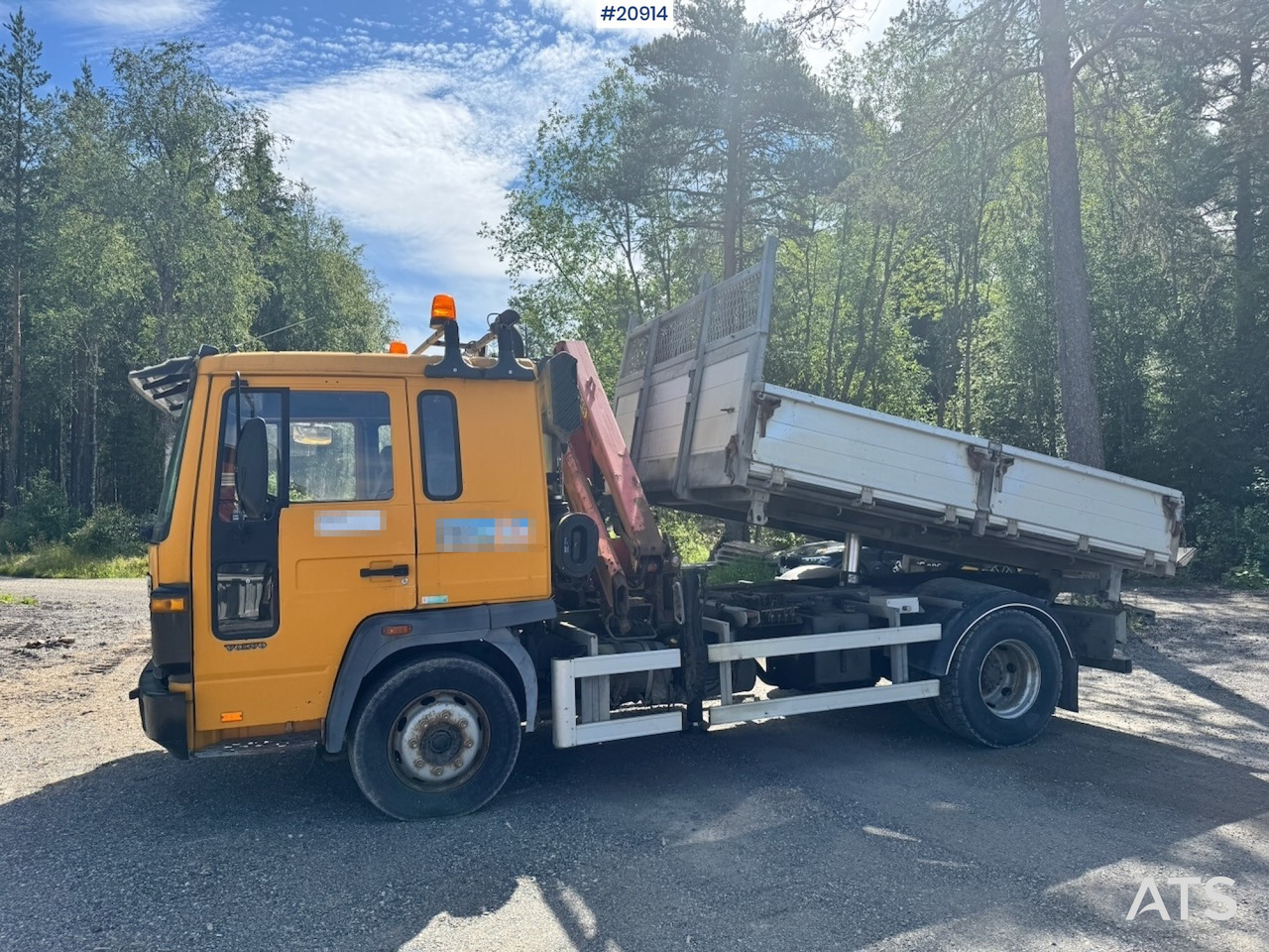 Volvo FL6 - Kallurauto, Kraanaga veoauto: pilt 2 Volvo FL6 - Kallurauto, Kraanaga veoauto: pilt 2