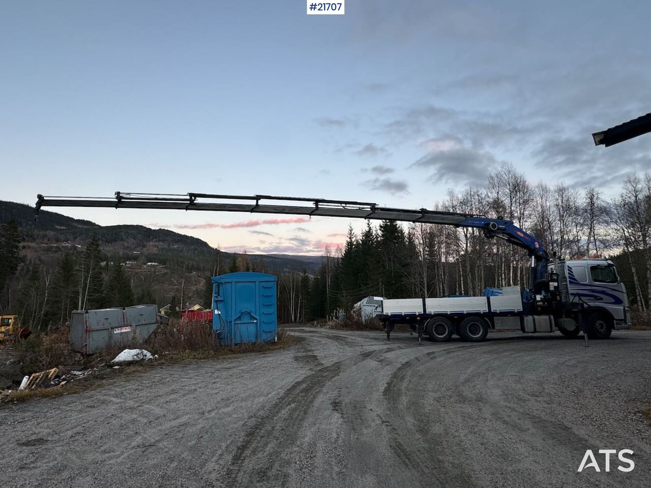 Volvo Fh16 6x4 Kranbil m/ 40 t/m PM Kran med Vinsj. Lav km-stand! - Kraanaga veoauto: pilt 2 Volvo Fh16 6x4 Kranbil m/ 40 t/m PM Kran med Vinsj. Lav km-stand! - Kraanaga veoauto: pilt 2