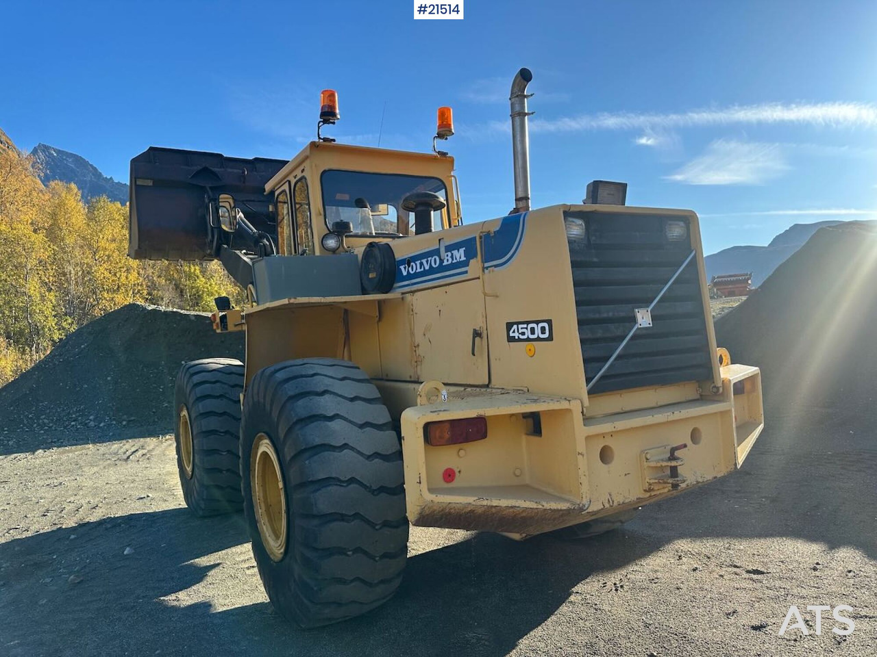 Volvo Volvo BM 4500 hjullaster - Rataslaadur: pilt 3 Volvo Volvo BM 4500 hjullaster - Rataslaadur: pilt 3