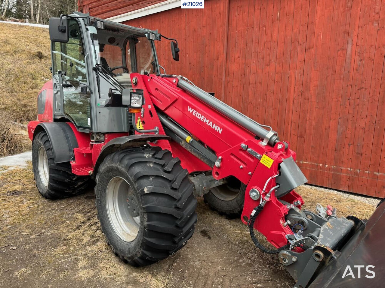 Weidemann 5080T - Teleskooprataslaadur: pilt 5 Weidemann 5080T - Teleskooprataslaadur: pilt 5