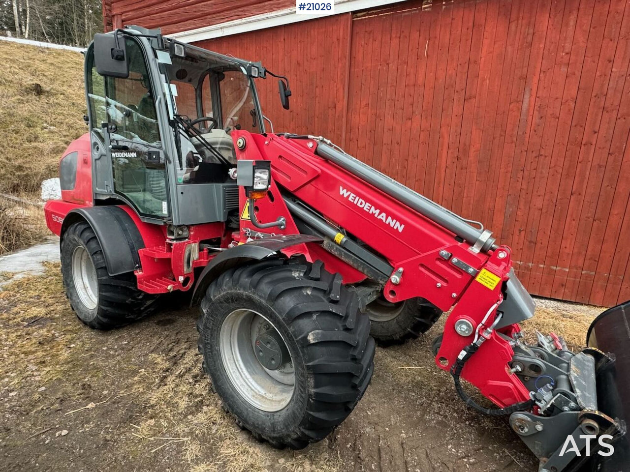 Weidemann 5080T - Teleskooprataslaadur: pilt 1 Weidemann 5080T - Teleskooprataslaadur: pilt 1