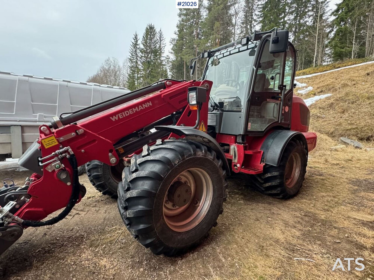 Weidemann 5080T - Teleskooprataslaadur: pilt 2 Weidemann 5080T - Teleskooprataslaadur: pilt 2
