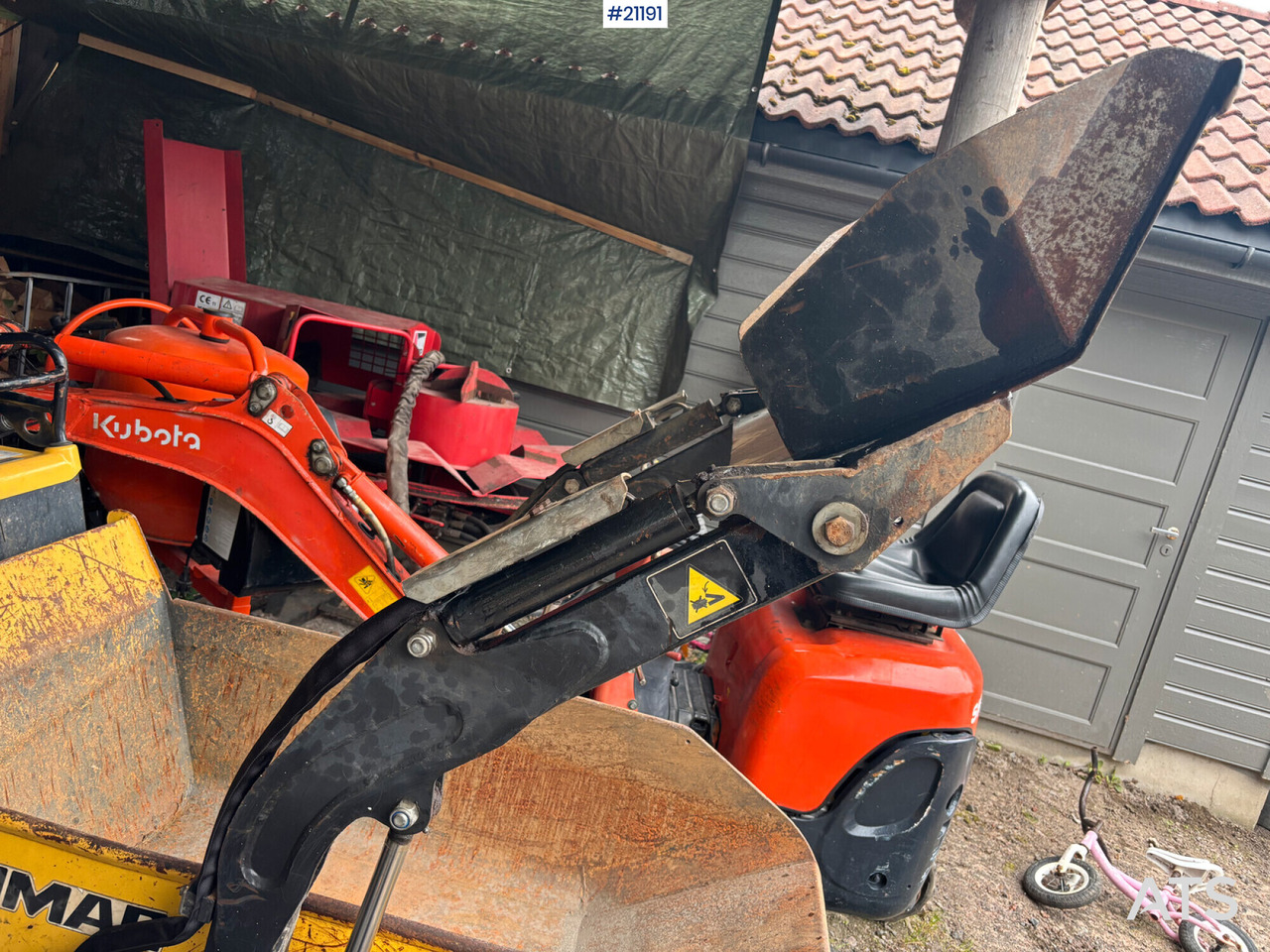 Yanmar C08 - Roomikkallur: pilt 4 Yanmar C08 - Roomikkallur: pilt 4