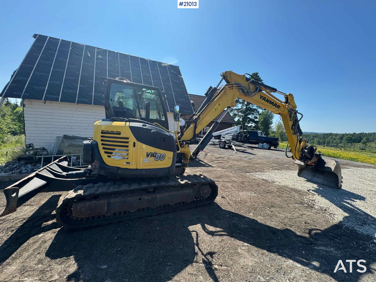 Yanmar VI080-1a - Lintekskavaator: pilt 4 Yanmar VI080-1a - Lintekskavaator: pilt 4