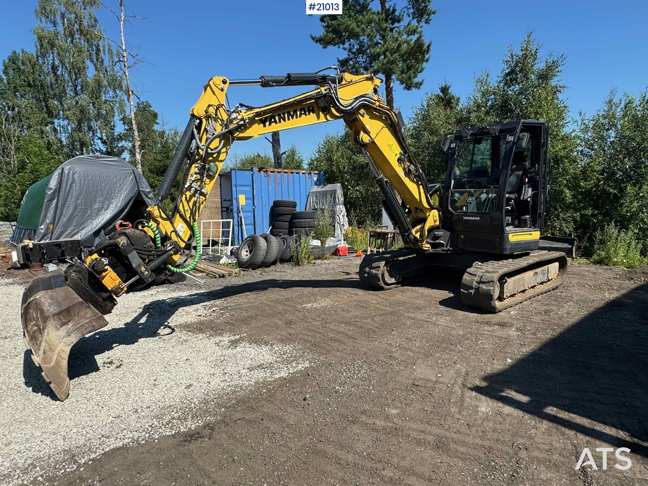 Yanmar VI080-1a - Lintekskavaator: pilt 1 Yanmar VI080-1a - Lintekskavaator: pilt 1