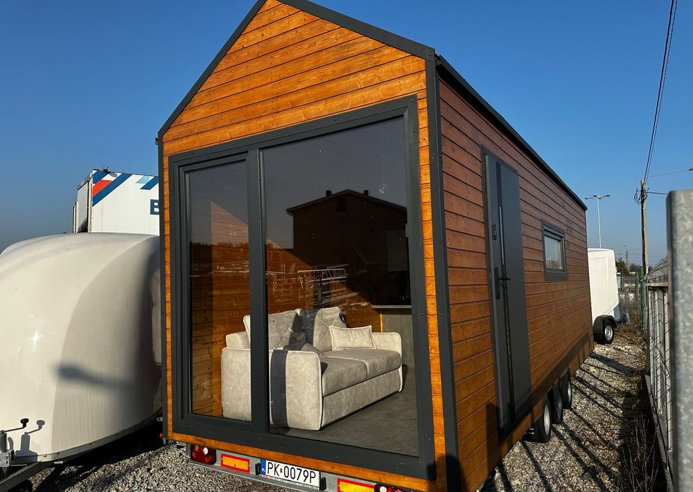 Boro Drewniany DOMEK MOBILNY na przyczepie 7,5m x 2,5m - Haagissuvila: pilt 1 Boro Drewniany DOMEK MOBILNY na przyczepie 7,5m x 2,5m - Haagissuvila: pilt 1